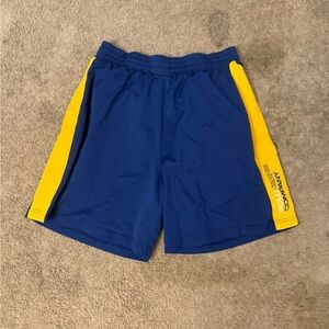 Ralph Lauren Men's Athletic Shorts in Navy and Gold